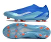 23 crazyfast.1 Lackess FG TF Soccer Shoes Firm Ground Soccer Cleats Football Boots Soccer Shoes Speed Bootsスニーカーメッシフットボールシューズ