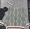 Дизайнерские женские свитера для роскошных вязаных пуловеров с буквами G, топы большого размера, корейский повседневный джемпер, одежда