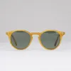Gafas de sol O'malley, gafas de sol Vintage para mujer, gafas de sol polarizadas para hombre, gafas de sol de marca de diseñador 2022, gafas de sol ovaladas Retro redondas de acetato para mujer