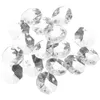 Curtain 100 Pcs Octagonal Bead An Fittings Clear Glass Beads For Jewelry Making