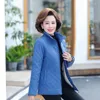 Women's Trench Coats Middle-Aged Elderly Mom Parka Winter Jacket Add Velvet Women Cotton Padded Coat 2024 Loose Warm Short Casual Outerwear