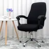 Office Chair Cover Elastic Printed Rotating Armrest Lifting Computer Chair Seat Covers Anti-dirty Removable Washable Slipcovers 240108
