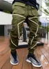 Męskie spodnie Europa i Ameryka marka Personalność Los Lose Multi-Papier Spodnie ładunkowe męskie bawełniane spodnie T240108