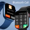Montres LT07 Smartwatch Men Women Bluetooth Call Smart Watch 2022 Face DIY Moniteur de fréquence cardiaque 2,0 pouces écran IP67 imperméable PK W27 Pro