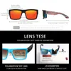 Солнцезащитные очки Kdeam, горячая распродажа 2020, поляризационные спортивные квадратные солнцезащитные очки для путешествий, UV400, модные солнцезащитные очки для мужчин и женщин, зеркальные оттенки, ПК с футляром