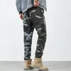 Men's Pants 2024 Spring Autumn Casual Camouflage Long Loose Ankle Thin Military Green Work Trousers Trend