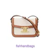 Designer Bag Womens crossbody bag 2023 new same style tofu box small square leather womens one shoulde With Real Logo