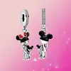 Di alta qualità S925 Sterling Silver fit pandoraer charms Bracciale perline ciondolo fascino nuove donne Scare Night Bead rosso capodanno gioielli fai da te regalo