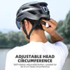WEST BIKING – casque de cyclisme pour hommes et femmes, avec lunettes de feu arrière, pour vtt, vélo, lentille pare-soleil, moto EBike, 240108