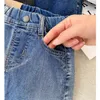 Jeans meninos jeans 2022 primavera novo bebê allmatch estilo estrangeiro calças compridas calças casuais das crianças tendência p6308