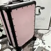 Valise femme 20 pouces bagages valises de voyage coque rigide week-end bagages concepteur haute qualité bagages sac à main
