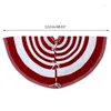 Dywany 48 -calowe spódnica choinki ozdobna ornament dywan podłogowy okładka podstawowa