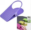 Copos de mesa clipe drinklip suporte de copo de vidro caneca escritório tumblerful braçadeira de vidro para escritório casa bebida café copo de água caneca rack berço suporte clipe mesa guia