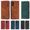 Plånbokfodral för Redmi K70 K70E Note 13 Pro Moto G34 G04 G Play 2024 Power 2024 Samsung A35 A55 Business Vertical Leather Lines ID Card Holder Flip Cover Pourap Strap
