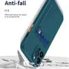 Cell Phone Cases Card Slot Bag Holder Phone Case For IPhone 15 14 13 12 11 Pro Max Mini XS XR 7 8 Plus SE 2022 TPU Wallet Soft Shockproof CoverL240105