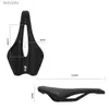 Bike selles Toseek Bicycle Soft Saddle Saddle Mountain Road Road Cycling Soutr Sild Cushion Road / MTB Bike Carbon Saddle Silt 245 * 58mml240108