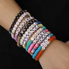 Bracelets de charme Bijoux Taylor Swift Fan Coloré Bracelet en argile douce Nom anglais Bracelet Ensemble Femme P7xc Hklm Hklm HKLM