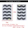 Brosses Cils en gros 20/30/50 boîtes 5 paires 3d cils de vison naturel faux cils maquillage doux faux cils Cilios G806 G800