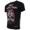 Muay Thai Life – T-shirt à manches courtes pour sport de combat MMA, séchage rapide, entraînement complet de combat, Fiess Sanda, loisirs personnels