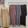 Abbigliamento etnico Abito da preghiera per donne musulmane Eid Ramadan Abaya modesto Dubai Turchia Caftano Abito islamico Abito arabo Caftano africano