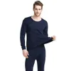 Arrivée sous-vêtements thermiques ensembles mâle automne hiver épais chaud col rond sous-vêtements pantalons homme longs Johns S ~ 4XL 240108