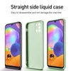 Cell Phone Cases Soft Liquid Silicone Cover Case For Samsung Galaxy A42 A32 A52S A71 A72 A82 S20 21 FE S21 S22Ultra22 S22 PLUS Note10 20 20UL240105