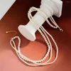 Pendentif Colliers De Luxe Classique Shell Collier De Perles Trois Couches Perles Strand Sautoirs Pour Femmes Bijoux De Mariage