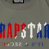 Роскошные новые мужские летние модные полотенца Trapstar на пуговицах, брендовые дизайнерские футболки для гольфа Rock Star, женские футболки