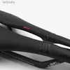 Selle per bici Sella per bicicletta ultraleggera full carbon vtt Sedile da corsa Wave Sella per bici da strada Cuscini in pelle Assessorios Para Bicicleta Sedile 143L240108