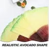 Decken Realistische Avocado-förmige Decke zum Schlafen, kreativ für das Heimbüro