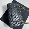 رفرف كلاسيكي WOC Caviar مبطن حقيبة فاخرة Womens Crossbody Designer Handbag CC Bag Mens Wash Clutch Travel Counte Bag Dhgate حقيبة جلدية من الجلد أكياس الماكياج