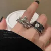 Кольцо Viviennely Westwoodly Planet с цирконом для женщин, дизайн толпы, высококачественное кольцо на указательный палец, модное индивидуальное кольцо для пары, тренд