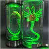 Objets décoratifs Figurines Alien Glow Jar Xenomorph Specimen Faceher Embryo Glass Movie Prop Home Decor Bureau Artisanat Scpture Drop Dhyh4
