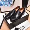 28 Modell Topp Lyxiga loafers män skor läder fast färg klassisk bankett bröllop fest dagligen frans modedesigner klänningskor
