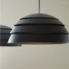 Pendant Lamps Modern Simple Lights Multilayer Ironwork Lamp For Bedroom Restaurant Light Kitchen Home Decor E27 Bulb Lighting