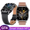 Orologi Vwar GT4 Smart Watch Men Alwayson display Bluetooth Call Bluetooth IP68 NFC Smartwatch Fitness Bracciale Fitness per iOS iPhone Android