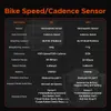 Magene S3 Speed ​​Cadence Cadence ANT Bluetooth Computer speedmeter accessories dual Sensor Bike Accessories متوافقة مع Wahooonelap Zwift 240106