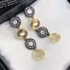 Marca clássica diamante studs designer brincos pérola carta brinco 925 banhado a prata aço inoxidável triângulo brinco feminino jóias presentes de aniversário de casamento