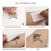 1PCS Waterdichte Tijdelijke Tattoo Sticker Tijger Maan Walvis Bloem Patroon Water Transfer Schouder Borst Body Arm Fake Tattoo 240108