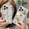 Cell Phone Cases Case For Iphone11 Cases For Iphone 14 12 11 13 Pro Max X XR XS Max 7 8 14 Plus SE 2020 Woman Flower Shockproof Soft Phone CoverL240105