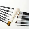 Brushes Shinedo Powder Matte Black Color Soft Goat Hair Makeup Brushes High Quality Cosmetics Tools Brochas Maquillage