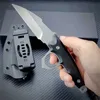 Нож Edc Тактический нож с фиксированным лезвием Открытый карманный нож G10 Ручка Kydex Ножны Инструменты для кемпинга Высокая твердость Охотничий нож для выживания