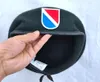 Berets Verenigde Staten US Army 7e Special Forces Group Wool Blackish Green Beret Military Hat ReNactment