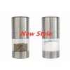 Manual Pepper Mill Salt Shakers One 'Pepper Grinder Rostfritt stål Spice Sauce Grinders Stick Kitchen Tools FY5941 0108