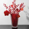 Kreative Hochzeitsgeschenke für frisch verheiratete hochgradige praktische Kristallglas -Vase -Dekorationen Hochzeitsraum Blumenarrangement