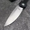 HUAAO 135 Автоматический складной нож 3,375 дюйма D2 с простым лезвием, черные ручки из авиационного алюминия Тактический нож для выживания на открытом воздухе Кемпинг Тактическая защита Edc Tool BM 8551 3300