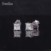 14 كيلو الذهب موسان حلق 1CT شكل فاخر مويسانيت ديف VVS جولة/الكمثرى/الزمرد/القلب Moissanite كلاسيكي حلق الذهب للنساء