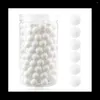 Jewelry Pouches 105Pcs Silicone Beads 15Mm Bulk Round Loose For Necklace Bracelet Lanyard Keychain Making D