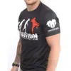 Schnelltrocknendes T-Shirt MMA Fight Sports Fiess Tiger Comprehensive Fighting Training Muay Thai Sanda Running Leisure