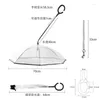 犬の首輪透明なペット傘Cタイプの供給調整可能な雨の散歩牽引ロープ